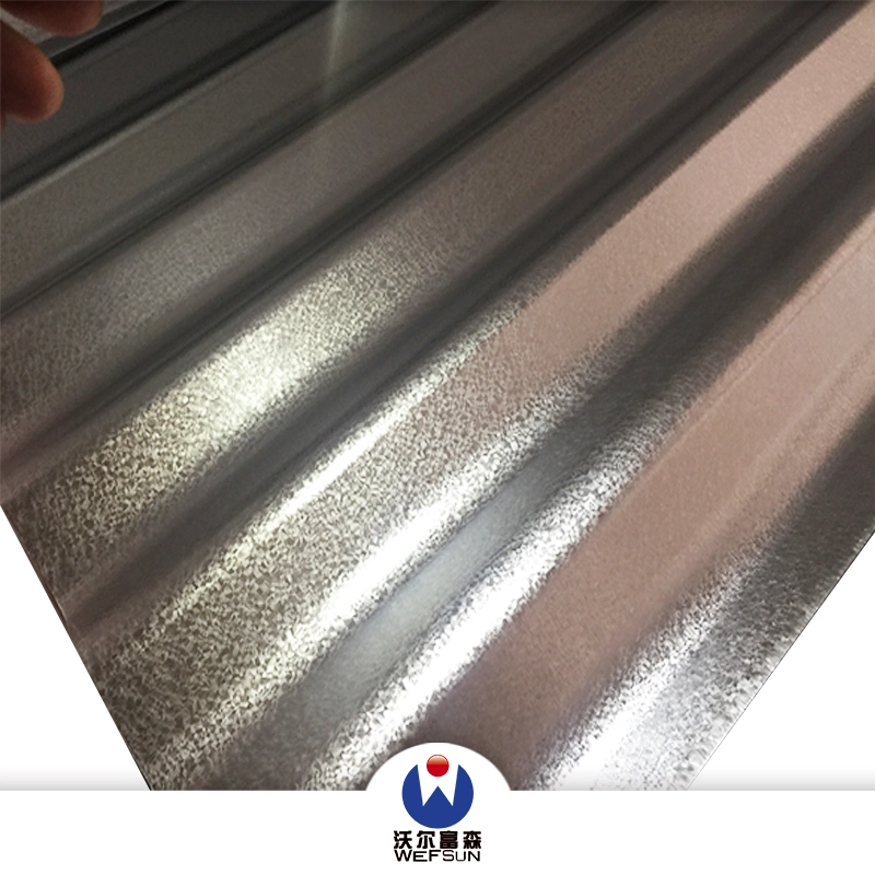 Corrugated Galvanized Roofing Material Zinc Coated Cold Rolled Gi Steel Sheet