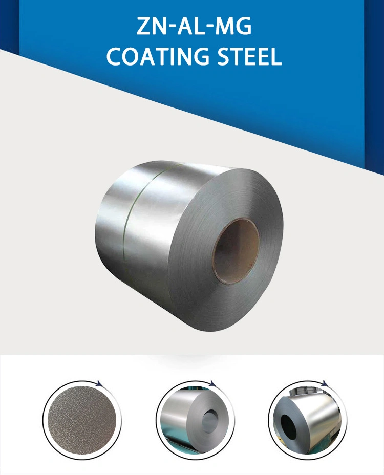 Zn-Al-Mg Coating 275g Zinc Aluminum Magnesium Coated Steel