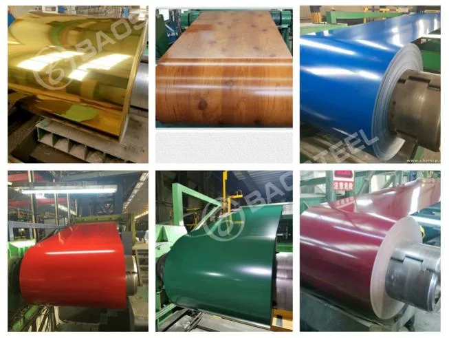 CGCC SGCC Steel Coil/Sheets in Coils Double Coated Color Painted Metal Roll Paint Galvanized Zinc Coating