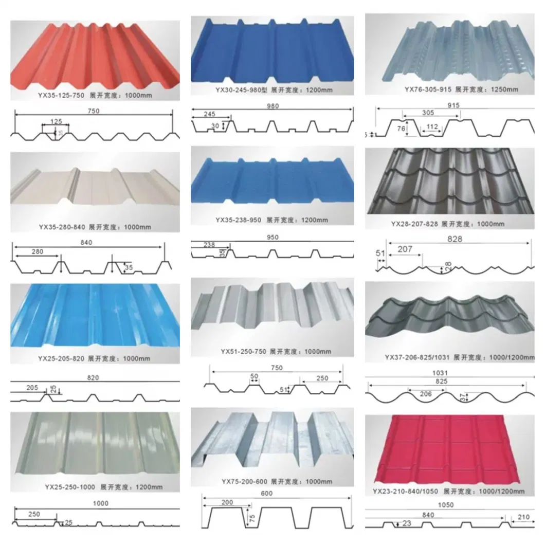 High Strength Galvalumed Roofing Sheets/ Colored Coated Roofing Sheet Price