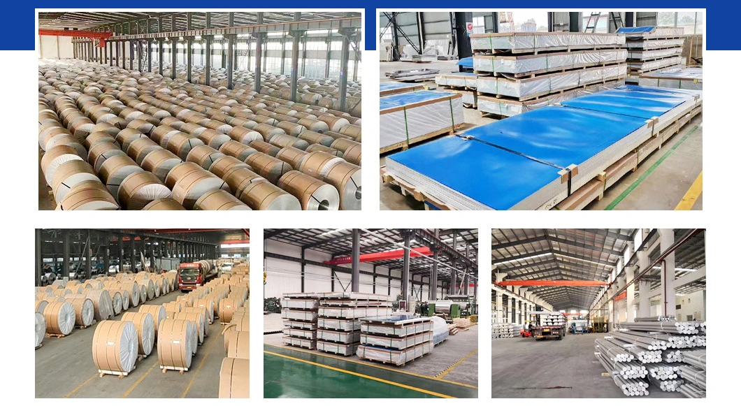 Coil Alloy 8006 1100 5050 6063 5052 H32 1060 1050 6061 3003 Aluminium /Stainless/Carbon/Galvanized/Color Coated/ Copper Coil Sheets From Factory for Sale