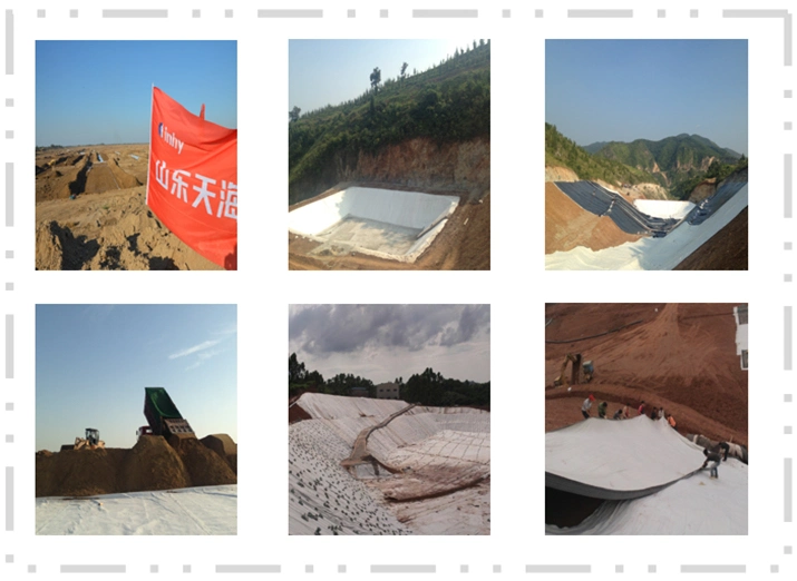 400GSM Polypropylene Nonwoven Geotextiles for Roadway Separation