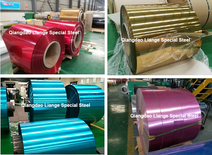 China Manufacture Color Coated Aluminum Roofing Coil in Stock