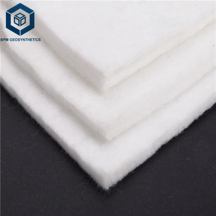Nonwoven Geotextile Fabric Permeable Geotextile Separation Fabric PP Non Woven Soil Reinforcement with Geotextiles
