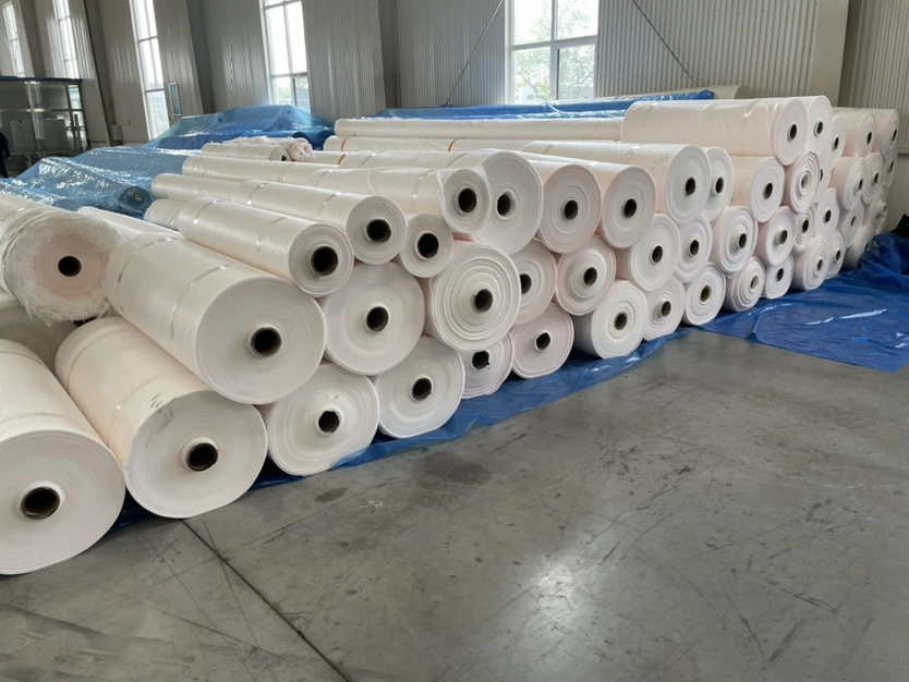 White Polyester Filament Nonwoven Fabric Non Woven Geotextile with CE High Quality