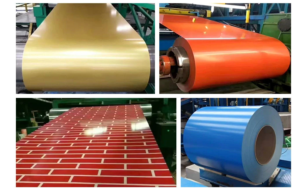 China Supplier Hot Dipped Gi Gl PPGI PPGL PVDF PE G40 G60 G90 Color Coated Galvanized/Galvanised/Galvalume Steel Sheet Coil for Roof Tile