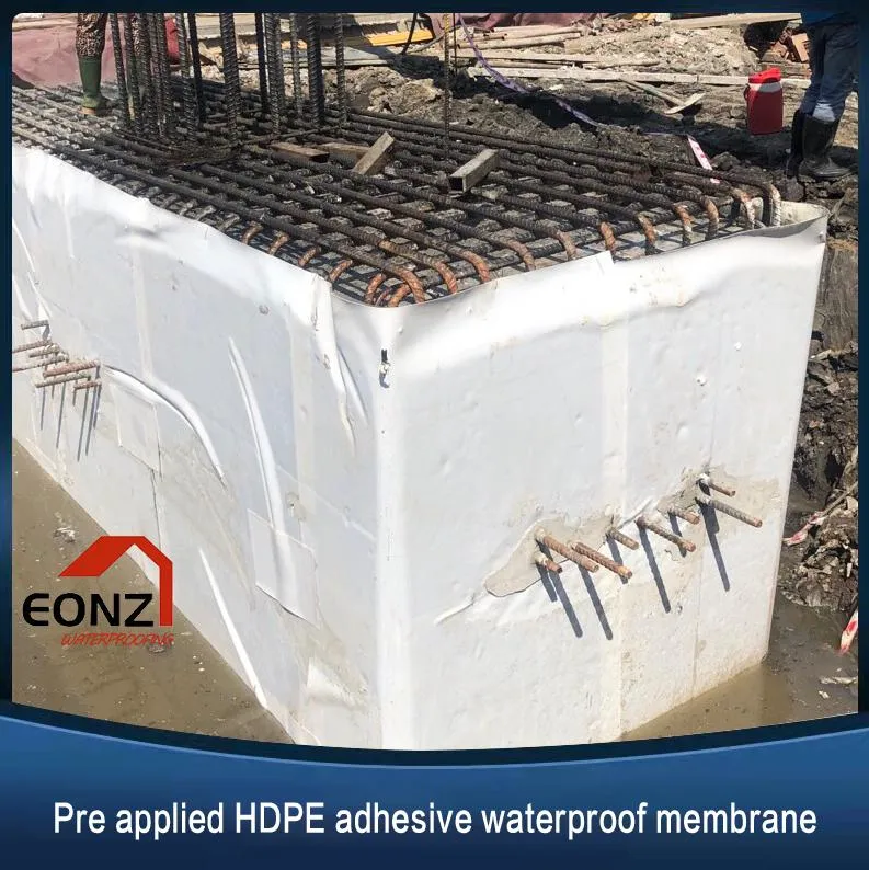 China Hot Sale HDPE Dimple Membrane Black Drainage Board