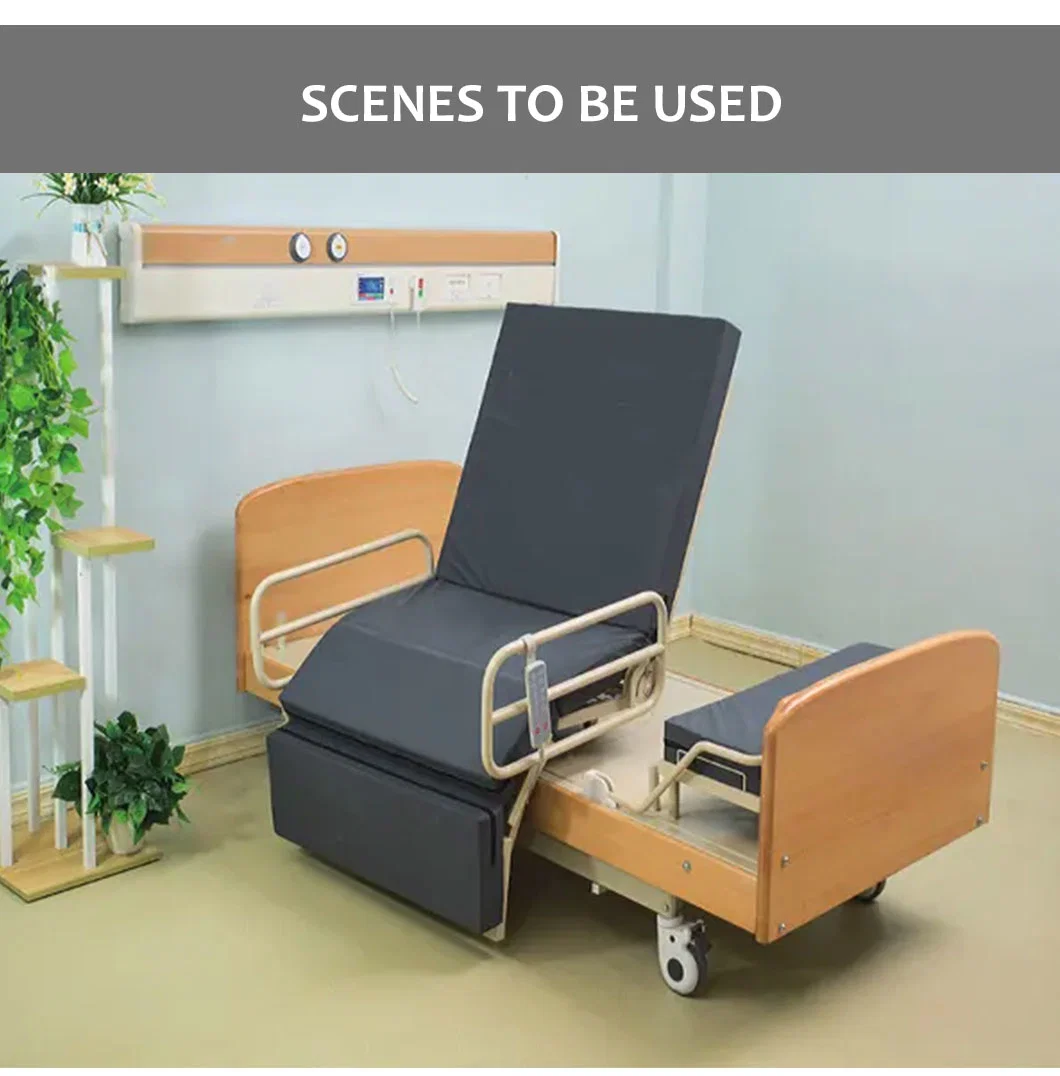 High Quality Custom Hospital Medical Care Furniture ICU Health Big Nursing Bed