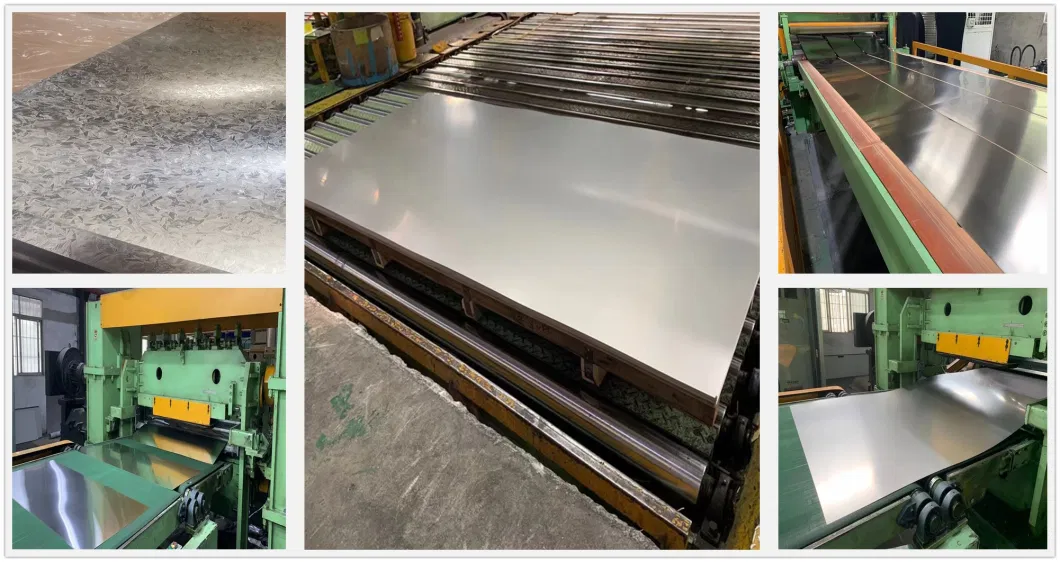 ASTM Dx51d Z275 Galvanized/Galvanised Steel Sheet/Plate Zinc Iron Roofing Sheet Dx53D Z150 24 Gauge 4X8 Metal Roof Sheet