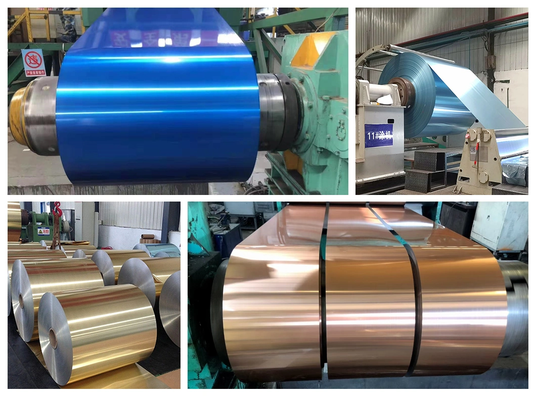 China Manufacture 8011 8021 A1200 A1235 3003 6082 5054 1100 5005 5052 5083 6061 Color Coated Aluminum Coil Price