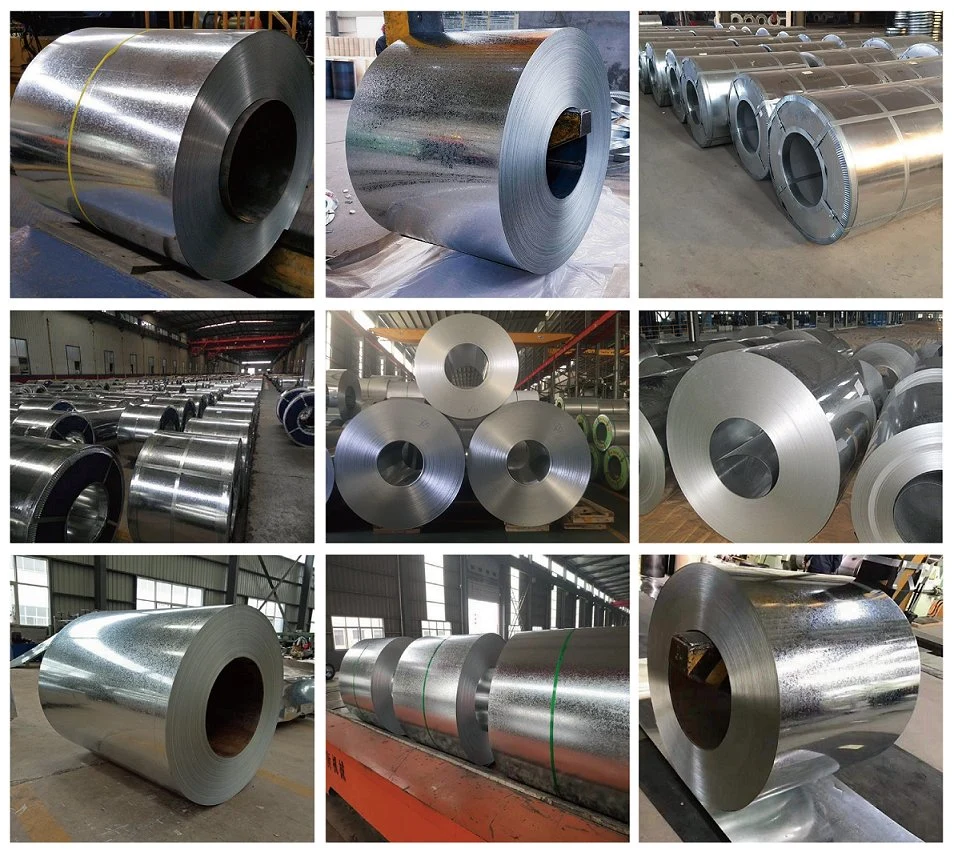 Dx51d, Dx52D, Dx53D, Dx54D Galvanized Steel Coil Manufacturer Gi Hot Rolled Steel Coils Zinc Coated Coil