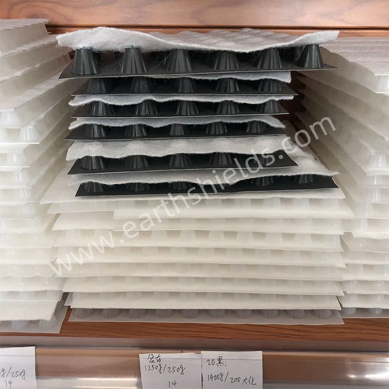 HDPE Plastic Dimple Drainage Boards for Roads