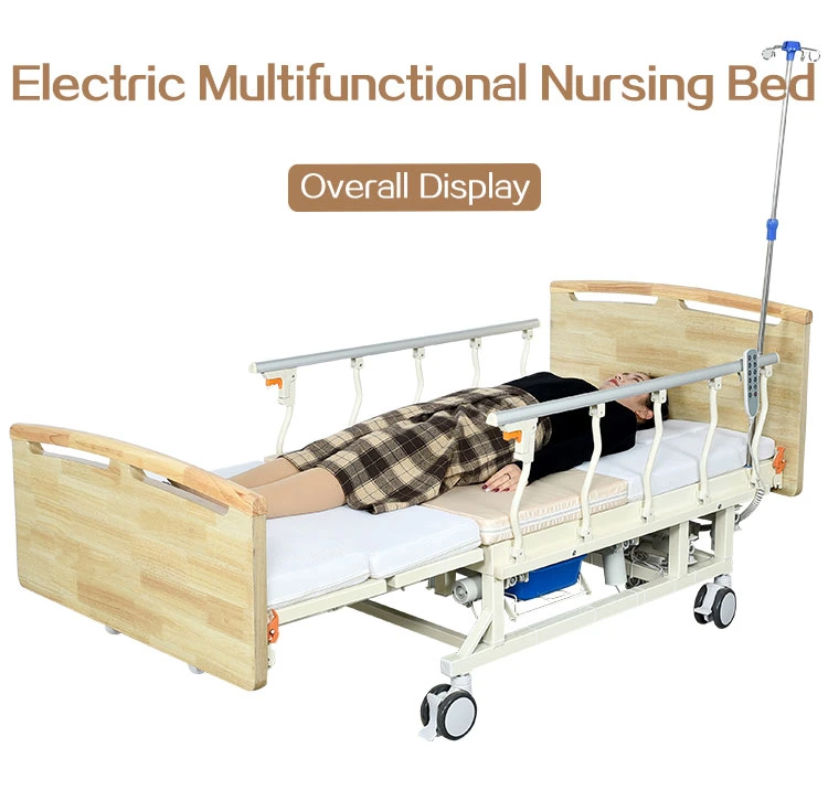 Manufacturers Direct Sale Medical Bed Home Nursing Multi-Functional Hospital Bed