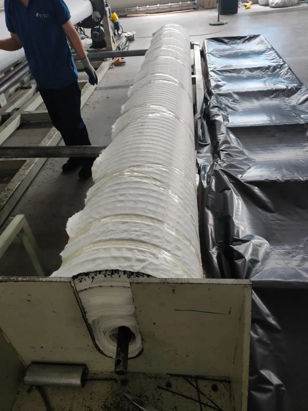 400g Geotextile Nonwoven Biaxial Plastic Geogrid Composite Geogrid for Soil Stabilization