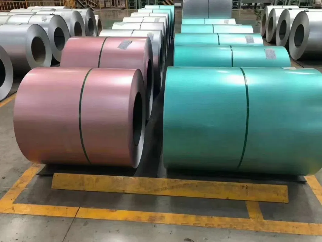 Design Prepainted Galvanized Steel Coil Sheet Suppliers PPGI Colour Pattern Coated Gi Steel Coil Color Coated Steel PPGI Coil