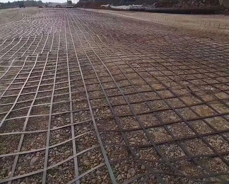 Steel Plastic Composite Geogrid Driveway Geogrid for Road Construction Best