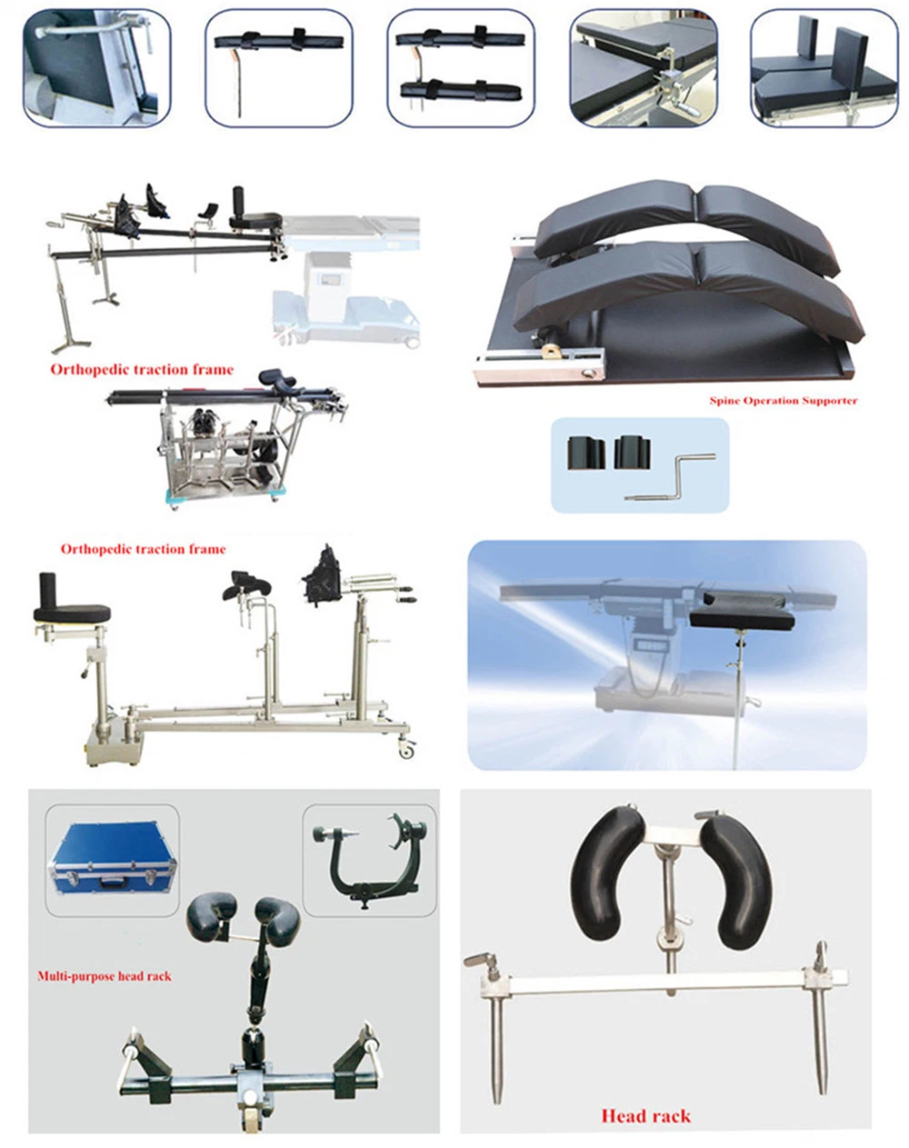 Dst-1A Mt Medical Hospital Electric Surgical Operating Table Factory Price Supplier