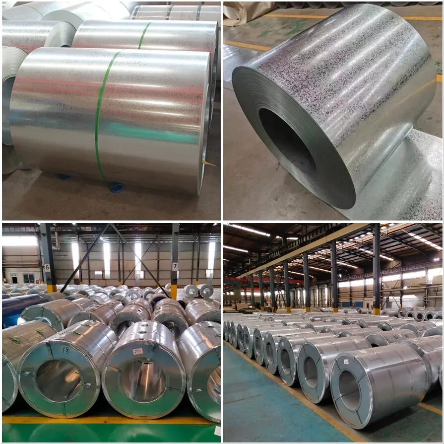 Factory Direct Price Standard Size Hot Cold Rolled Galvanised Steel Coil Hot Dipped Prepainted Galvanized Steel Coil with High Quality