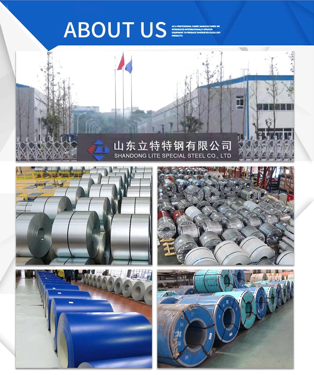 PPGI CGCC SPCC SGCC DC51D DC52D DC53D DC54D Pre-Painted Galvanized Steel Coil for Manufacturer