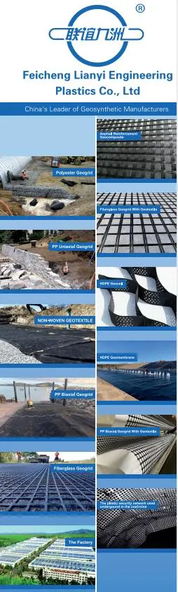 Soil Slope Road Basement Pavement Construction Polyester Geogrid Composite with Nonwoven Geotextile 40kn 50kn 80kn 100kn
