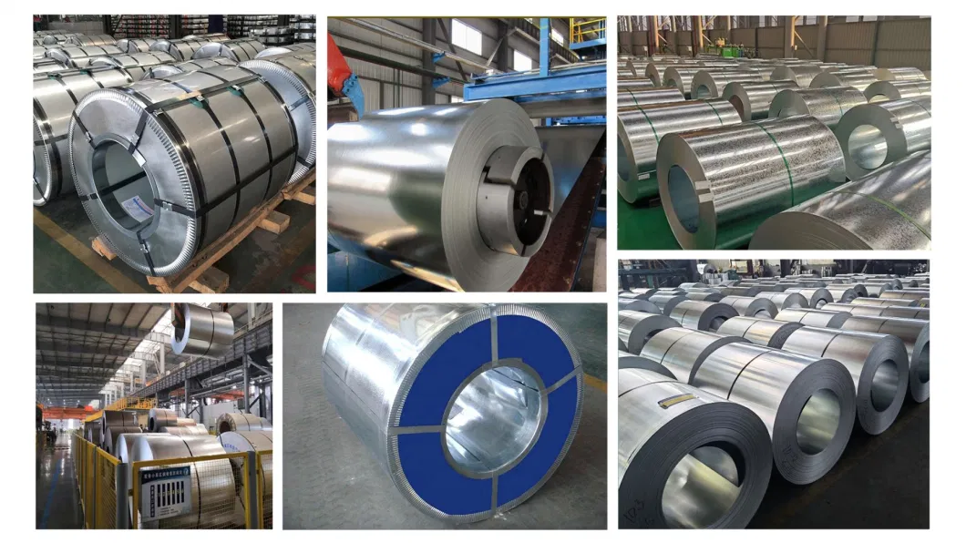 Good Quality Custom Size Zinc Coating Gi Steel Coil Regular Spangle Galvanized Steel Coil