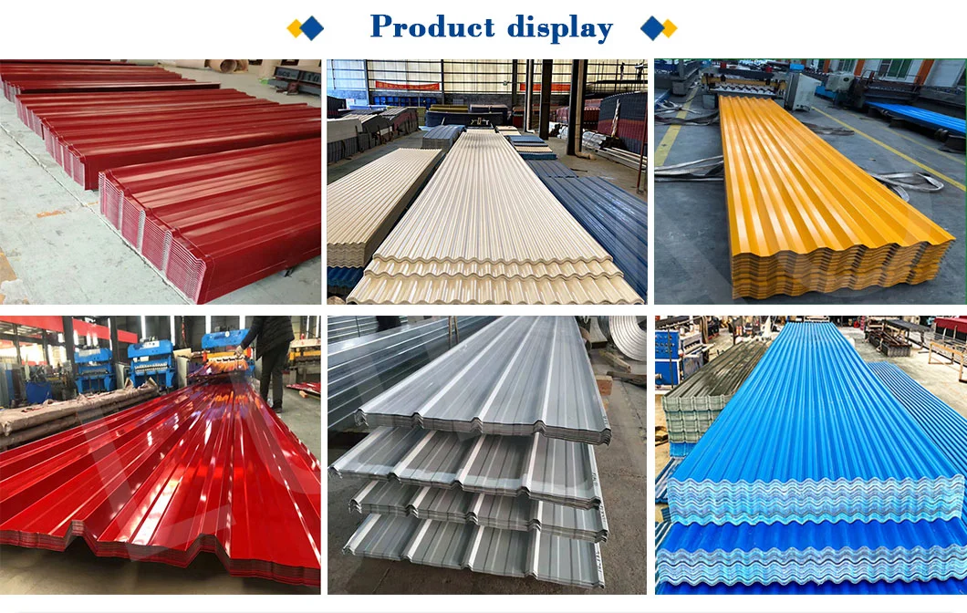 Factory Price Color Coated 22 Gauge Corrugated Gi Galvanized Steel Roofing Sheet with Top Quality Fast Delivery