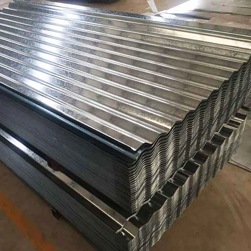 China Building Material Manufacture Price Galvanised Corrugated Roof Sheet Dx51d Dx52D Gi Z30-275 Coating Galvanized Roofing Sheet