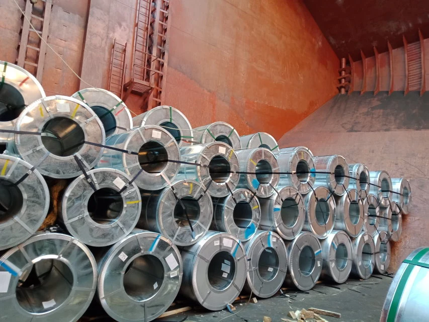 Bis China G90 G550 Az150 Zinc Alume Hot-DIP Al-Zn Coated Galvanized/Galvalume Steel Coil