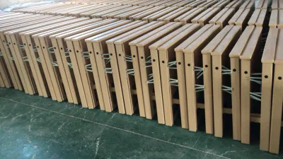 Hospital Asilo de Ancianos Cuidado de la eléctrica de madera la cama con el levantamiento de la Pole para pacientes