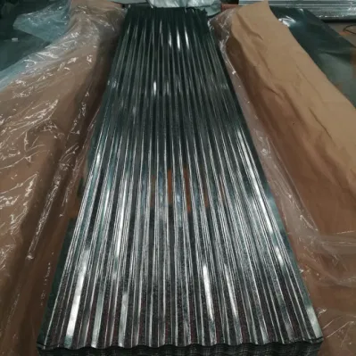 GI Galvanized Galvalume Acero corrugado Roofing Sheet 0,5mm resistente al calor Hojas de techado 24 calibre 28gauge DX51D Zincalum aluminio Zinc Tile Chapa metálica del techo