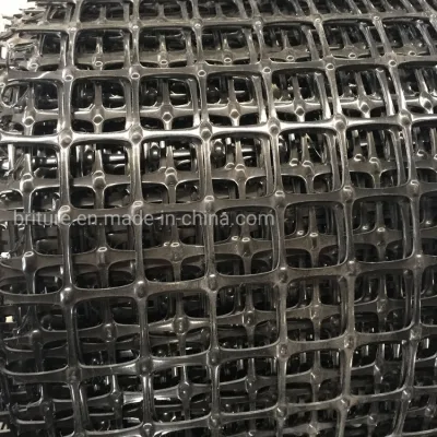 Proveedor de geomalla biaxial de Plástico PP