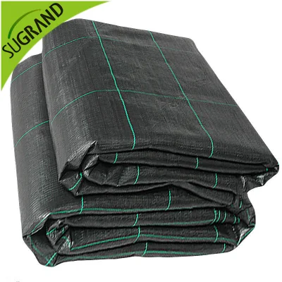 Suelo el control de malezas tela tejida PP// PP Geotextile tejida