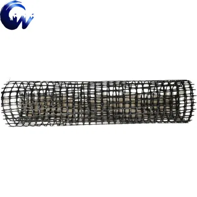 Plástico biaxial Geogrid 20kn 30kn 40Kn para refuerzo de carreteras Geogrids
