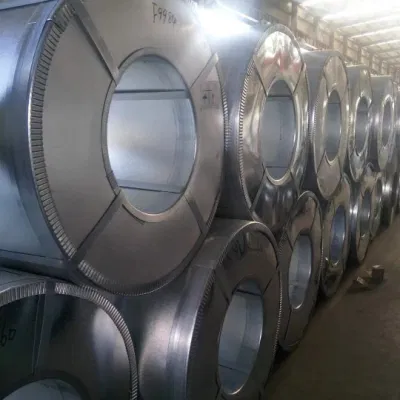 Galvanizado DIN personalizada de la norma ASTM G350 G450 de espesor DC51D DX51d Dx52D bobinas de acero galvanizado Gi