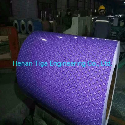 Los materiales de construcción de la fábrica al por mayor PE Prepainted bobinas de acero galvanizado PPGI
