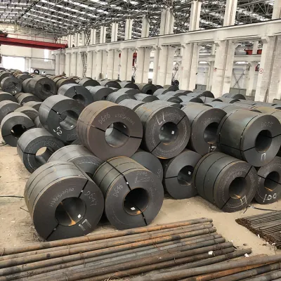 China Factory 0,30 6,0mm banda de acero grueso para sierra circular Hojas bobina de acero al carbono laminado en caliente