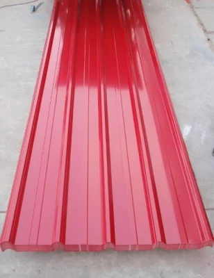 Industrial largo Span Color Stone Coated PPGI/PPGL Zinc galvanizado Corrugado Acero hierro Roofing Tole Sheets