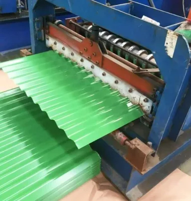 Industrial largo Span Color Stone Coated PPGI/PPGL Zinc galvanizado Corrugado Acero hierro Roofing Tole Sheets