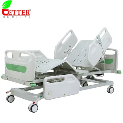 Medical Products 5 función cama de hospital para UCI eléctrica para pacientes / Enfermería