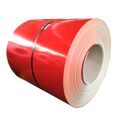 China Top Proveedor Color Coated Steel Coil PPGI hojas prepintadas Bobina de acero galvanizado para uso industrial