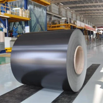 Dx51d SPCC Laminado en frío PPGL/PPGI/Gi/Gl Bobina recubierta de color PVDF Galvanizado por inmersión en caliente Galvalume Placa de acero al carbono de alta resistencia para techos de metal de aluminio.
