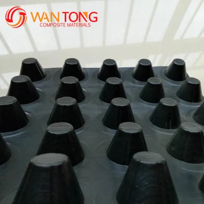 10 mm resistente al agua de drenaje de la Junta de HDPE Hoyuelo Roof Garden