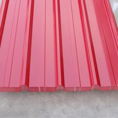 Chapa metálica de tejado de color barnizado de hierro galvanizado Precio Zinc aluminio Gi Hoja de acero corrugado para edificio de almacén
