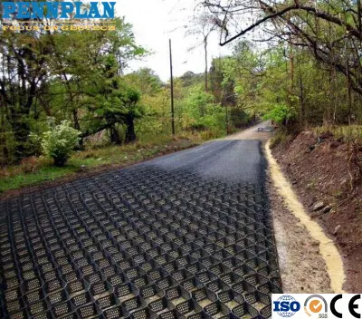 Construcción de aparcamientos para grandes proyectos gubernamentales, colocación de calzadas, Mantenimiento de ríos, refuerzo de calzadas con HDPE plástico Geocell