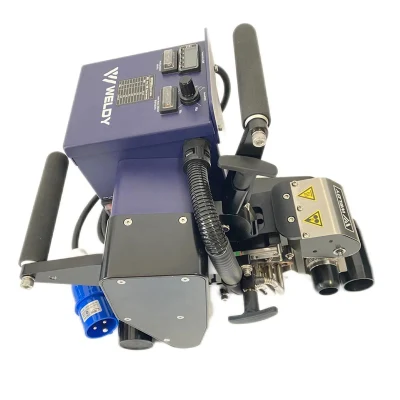 Weldy Wgw Geomembrana de 300 Máquina de soldadura de costura de la máquina soldadora de Cuña caliente para Tank Dom Pond Liner