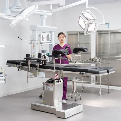 Una fábrica de equipos de sala de operación301 multifunción de plegado eléctrico quirúrgica paciente mesa de operaciones fabricantes