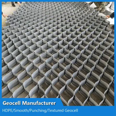 China Geocell Fabricante HDPE/PP/PCA/liso/perforado/perforado Texturizado/panal de abeja/GeoWeb/cuadrícula de grava/Estabilizador de grava Proveedor de Geocell