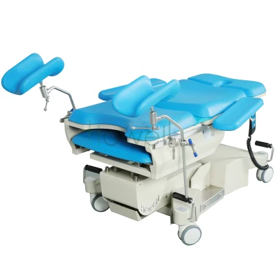 Mesa ginecológica electro hidráulica Clínica médica cama Mesa de operación médica