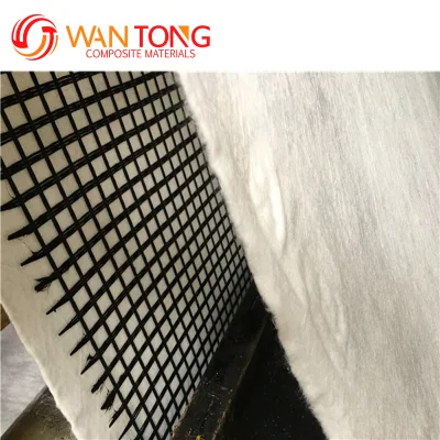 Fabricante de alta calidad de plástico de malla de fibra de vidrio de geomalla Biaxial para asfalto Reinforecement pavimento camino