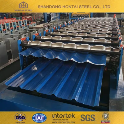 Galvanized Gi Colour Coated Steel Roofing Sheet Manufacturer